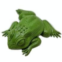 Sapo Grande Realista Borracha Pegadinha Decoração Susto