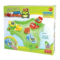 Sapo papa bolinhas brinquedo infantil 5906 braskit