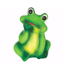 Sapo Pensador Sábio em Cerâmica Decorativo de Casa e Jardim