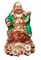 Sapo Sorte Fortuna Kaeru Feng Shui Com Buda Prosperidade