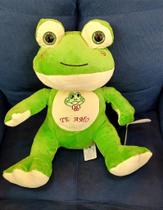 Sapo "Te Amo" 27 cm de Pelúcia