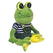 Sapo Tito De Pelúcia Com Roupinha 50cms