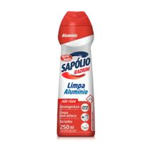 Sapólio Radium Cremoso 250ml para Limpeza de Superfícies Delicadas Limpeza Pesada sem Danos, Fácil de Usar e Econômico