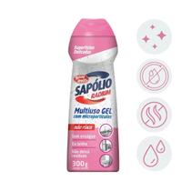 Sapólio Radium Multiuso GEL Clássico com Microparticulas Bombril 300 ml