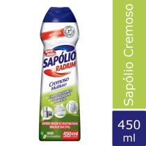 Saponaceo Cremoso Limao Sapolio Radium 450ml Saponaceo Cremoso Limao Sapolio Radium 450ml