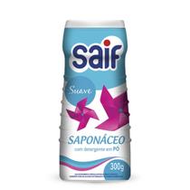 Saponáceo Em Pó Suave Saif 300G, Higienizador Detergente Em Pó Perfumado, Azul Turquesa, Remove As Manchas Mais Difíceis Saponáceo Em Pó Suave Saif 300G, Higienizador Detergente Em Pó Perfumado, Azul Turquesa, Remove As Manchas Mais Difíceis