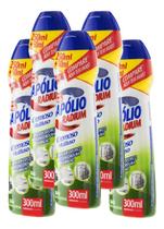 Saponáceo Sapólio Radium Cremoso Limão 250ml Bombril Kit 5 Saponáceo Sapólio Radium Cremoso Limão 250ml Bombril Kit 5