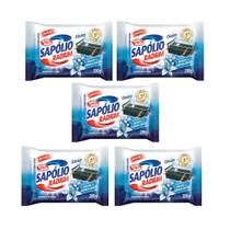 Saponáceo Sapólio Radium Em Barra 200Ml Bombril Kit 5