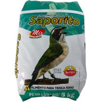 Saporito 500 Gr - Ração Extrusada Para Trinca Ferro. Biotron Zootecnica Original - Alto Padrão Para Pássaros