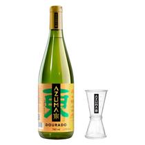 Saquê Azuma Dourado Sake Seco 740ml + Dosador Saquê Azuma Dourado Sake Seco 740ml + Dosador