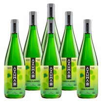 Saquê Azuma Uva Verde Sake Licoroso 740ml 6 Unidades