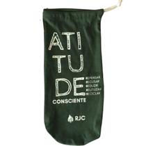 Saquinho 100% Algodão MOLIB - Atitude Consciente (Os 5Rs) 13x32(cm)