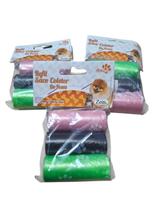 Saquinho coletor de fezes para Cães e Gatos - 3 unidades Saquinho coletor de fezes para Cães e Gatos - 3 unidades