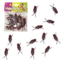 Saquinho de Baratas de Plástico - 12 Unidades