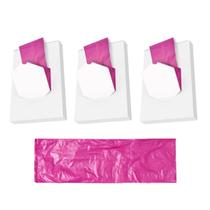 Saquinho De Descarte Para Absorvente Rosa C 60 unidades Kit3 Saquinho De Descarte Para Absorvente Rosa C 60 unidades Kit3