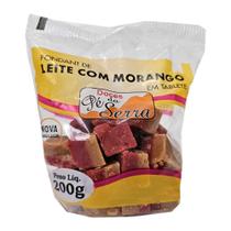 Saquinho de Doce de Leite com Morango 200g Doces Pé da Serra