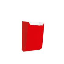 Saquinho de Papel 8x10cm - Liso Vermelho - 50 unidades - Cromus - Rizzo Festas