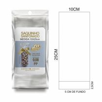Saquinho De Pipoca Embalagem Gourmet Fundo Quadrado Saquinho Sanfonado 10x25 - Mais Tempero
