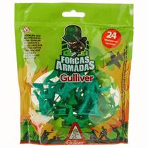 Saquinho Infantil Forças Armadas Com 24 Figuras Gulliver