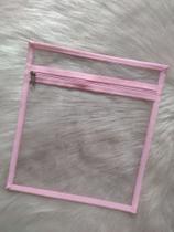 Saquinho maternidade organizador plástico cristal transparente