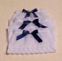 Saquinho Maternidade para Roupinhas Marinho 03 Peças