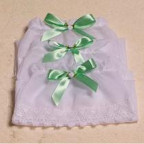 Saquinho Maternidade para Roupinhas Verde 03 Peças