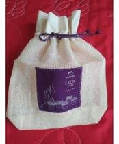 Saquinho Natura Ekos Açaí Roxo E Bege cód.106 Saquinho Natura Ekos Açaí Roxo E Bege cód.106