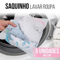 Saquinho para Maquinha de Lavar Roupas Delicada de Bebê Saco Organizador - Clink