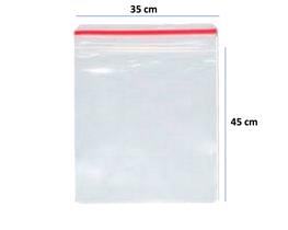 Saquinho Plástico Transparente Fecho Zip 35x45 1000 Unidades