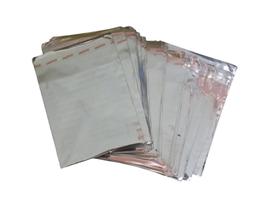 Saquinho Presente 8x8 Prata com adesivo pacote 1000 unidades