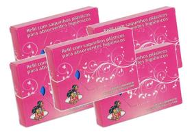 Saquinho Refil Em Plástico De Absorvente Jsn 25 Unid Kit 5 Saquinho Refil Em Plástico De Absorvente Jsn 25 Unid Kit 5