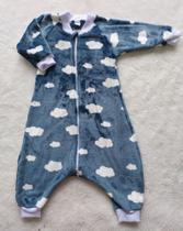 Saquinho Saco Inverno Bebê Dormir Fleece Quentinho Peluciado