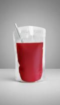 Saquinho Standup Drink 400ml Frases Sortidas 100un Saquinho Standup Drink 400ml Frases Sortidas 100un