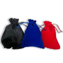Saquinho Veludo Para Presentes e Joias - 17x13 cm - Pacote com 10 Unidades Saquinho Veludo Para Presentes e Joias - 17x13 cm - Pacote com 10 Unidades