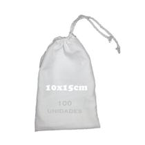 Saquinhos 10x15 Cm - Em Oxford Para Festas e Eventos/Sublimação - 100 Unidades - Rei das Almofadas