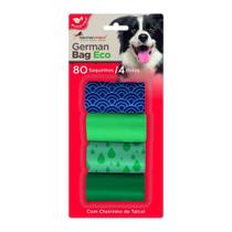 Saquinhos Cata-Caca Refil Biodegradável Resistente 4 rolos