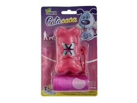 Saquinhos Cata Cocô Biodegradáveis Passeio Higiene Savana Cata Caca Kit