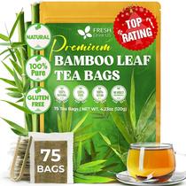 Saquinhos de chá FRESHDRINKUS Folha de bambu sem cafeína 75 un. Saquinhos de chá FRESHDRINKUS Folha de bambu sem cafeína 75 un.