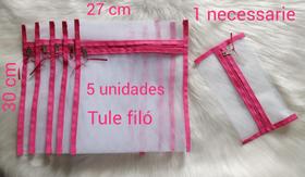 Saquinhos de tule filó kit 6 peças Saquinhos de tule filó kit 6 peças