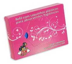 Saquinhos P/ Descarte De Absorvente Feminino Kit C/ 100un Saquinhos P/ Descarte De Absorvente Feminino Kit C/ 100un