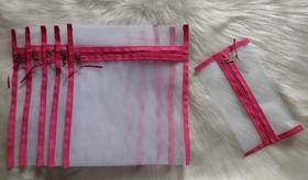 Saquinhos para bolsa maternidade tule filó kit 6 peças Saquinhos para bolsa maternidade tule filó kit 6 peças