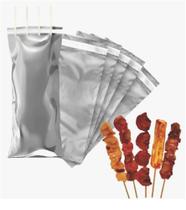 Saquinhos térmicos para churrasquinho lisa com 1.000 unidades