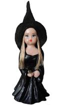 Sarah (FEITICEIRA DO AMOR) Bruxinha de Resina Loira - Decore Casa