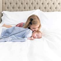 Saranoni Cobertores de Segurança para Bebês Super Soft Boutique Qualidade Exuberante Cobertor de Bebê de Luxo (Mini 15 "x 20", Storm Cloud)