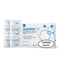 Sarcopen Vet 30 Sachês Unidades Suplemento Alimentar Para Cães Gatos Sarcopen Vet 30 Sachês Unidades Suplemento Alimentar Para Cães Gatos