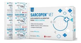 Sarcopen Vet Suplemento Alimentar Para Cães Gatos 10 Saches - Sarcopen Vet Suplemento Alimentar Para Cães Gatos 10 Saches -