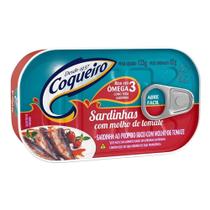 Sardinha c/ Molho de Tomate 125g - 54 unidades - Coqueiro
