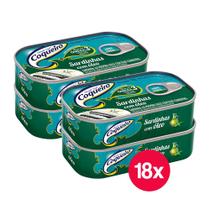 Sardinha Coqueiro Óleo 125g Pack C/18Un