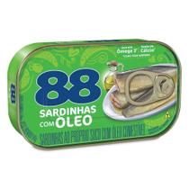 Sardinha Em Oléo 88 Lata 125g