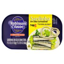 Sardinha em Óleo Robinson Crusoe 125g